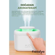 Nazalya 3300 ml Ulrasonik Hava Nemlendirici Buhar Makinesi ve Aroma Difüzörü