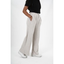 Kız Çocuk Kadife Kumaş Fitilli Jogger Pantolon