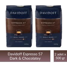 Davidoff Espresso 57 Çekirdek Kahve 500 gr x 2 Adet