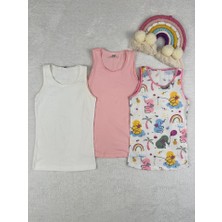 Miny Kids Fil Desenli 3lü Çocuk Atlet Set
