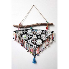 BaharEli Dantel Detaylarla Süslü Kapı, Balkon ve Duvar Aksesuarı /nazarlık / Vintage/ 30 x 30  cm