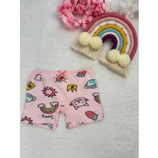 Miny Kids Renkli Çilek Desenli Boxer