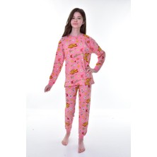 Miny Kids Kelebek Çiçek Çocuk Pijama Takımı