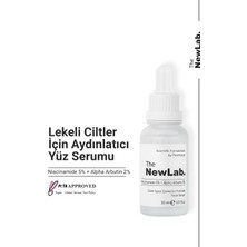 The NewLab Leke Karşıtı, Cilt Tonu Eşitleyici ve Aydınlatıcı Arbutin Ve Niacinamide Cilt Bakım Serumu 30ml