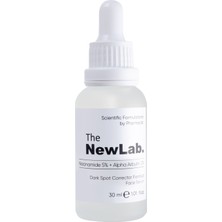 The NewLab Leke Karşıtı, Cilt Tonu Eşitleyici ve Aydınlatıcı Arbutin Ve Niacinamide Cilt Bakım Serumu 30ml