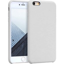 Piyasa Sepeti Apple iPhone 6S İnce Mat Silikon Kılıf Beyaz