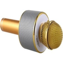 Bluetooth Karaoke Mikrofon Gold