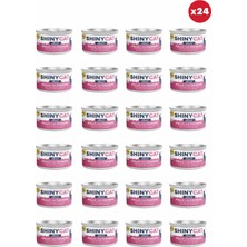 Gimcat Shinycat Jelly (Jöle Içinde) Karidesli Tavuklu Kedi Konservesi 70GR x 24 Adet