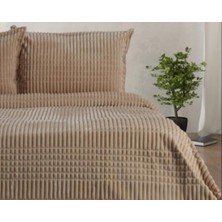 Özdilek Modern Line Çift Kişilik Battaniye Seti (220 x 240)PRAMIT Bej
