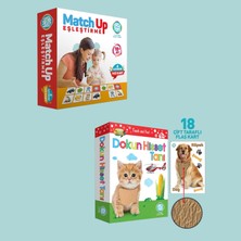 Circle Toys Match Up Eşleştirme + Dokun Hisset Tanı Kartları