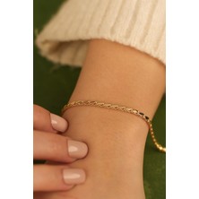 ÇGK KUYUMCULUK Pullu Altın Bileklik CGKBLK0262