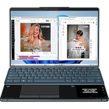 Lenovo Yoga Book 9 13IRU8 82YQ004STR I7-1355U 16 GB 1 Tb SSD Iris Xe Graphics 13.3" Notebook