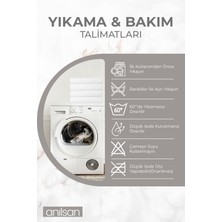 Anılsan 4'lü Gri El Havlusu - 50x90 Cm, 225 Gr, %100 Pamuk, Spa Ve Otel Havlusu
