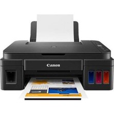Canon Pixma G2410 Fotokopi + Tarayıcı + Mürekkep Püskürtmeli Tanklı Yazıcı (Canon Eurasia Garantili)