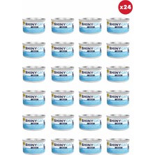 Gimcat Shinycat Jelly (Jöle Içinde) Ançüezli Ton Balıklı Kedi Konservesi 70GR x 24 Adet