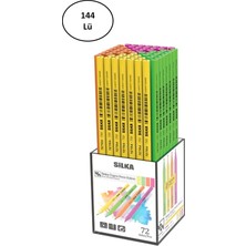 Silka Kurşun Kalem Tetra Neon Üçgen 144'LÜ