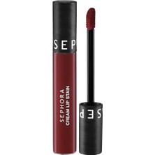 Sephora Cream Lip Stain – Bulaşmayan Kadife Bitişli Ruj - Mat Likit Ruj