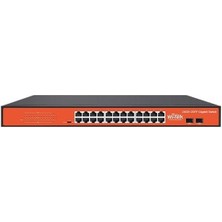 Wı-Tek 24PORT WI-SG124F Gıgabıt 2x Sfp Yönetilemez Switch