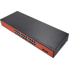 Wı-Tek 24PORT WI-SG124F Gıgabıt 2x Sfp Yönetilemez Switch