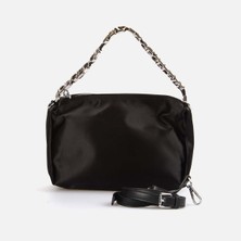 Rouge Kadın Siyah Saten Omuz Çantası B34111