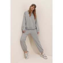 Kadın Salaş Oversize Rahat Günlük Eşofman Takımı