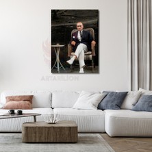 Artarilion Kanvas Tablo Atatürk Portresi Duvar Tablosu Atatürk Temalı Tablo Ev Dekoru