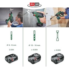 Bosch UniversalHammer 18 V Tek Akülü Kırıcı Delici 2.5 AH