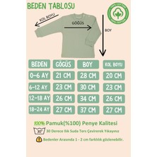 %100 Pamuk Teyzeme Hastayım Yumuşak Baskılı Omuz Çıt Çıt Zıbın