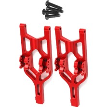 Luuminaly Traxxas 110 Rc Araba Kırmızı Için Geri Ileri Alt A Kol Salıncak Kolu Kiti (Yurt Dışından)