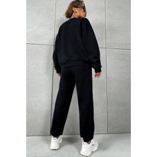 Kadın Basic Trend Model Bisiklet Yaka Eşofman Takımı