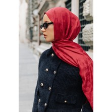 Armine Viscon Kare Desen Şal 04