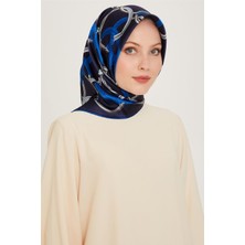 Armine Klasik Desenli Sura Saf İpek Eşarp 9203D 55