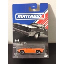 Matchbox Amerikan Cabrio Serisi - 1969 Camaro Ss 396 Convertible 4/6