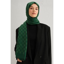 Armine Viscon Kare Desen Şal 07