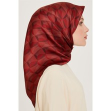 Armine Klasik Desenli Sura Saf İpek Eşarp 9204D 56