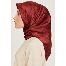Armine Klasik Desenli Sura Saf İpek Eşarp 9204D 56