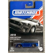 Matchbox Amerikan Cabrio Serisi - 2018 Ford Mustang Convertible 5/6