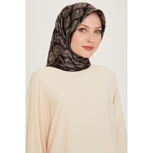 Armine Klasik Desenli Sura Saf İpek Eşarp 9204D 83