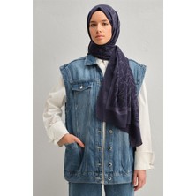 Armine Tensel Ipek Kaligrafi Desen Şal 3293