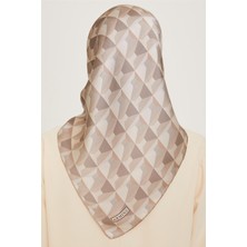 Armine Klasik Desenli Sura Saf İpek Eşarp 9204D 85