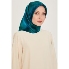 Armine Soyut Desenli Sura Saf İpek Eşarp 9221D 10