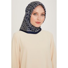 Armine Klasik Desenli Sura Saf İpek Eşarp 9248D 80 81