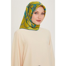 Armine Klasik Desenli Sura Saf İpek Eşarp 9203D 88