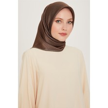 Armine Klasik Desenli Sura Saf İpek Eşarp 9250D 80