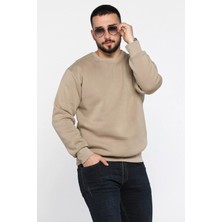 Mishar İtalia Erkek Bisiklet Yaka Şardonlu Sweatshirt