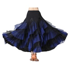 Bellee Prettyia 360° Salıncak Ipek Latin Tango Rumba Cha Cha Mavi (Yurt Dışından)
