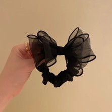 Qijshu Yeni Scrunchies Organze Saç Bağları Elastik Saç Bandı Kadın Kız At Kuyruğu Tutucu Moda Yay Saç Halatlar Kafa Bandı Saç Aksesuarları (Yurt Dışından)
