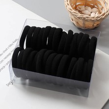 Qijshu 30 Adet/takım Kızlar Renkli Naylon Elastik Saç Bantları Kadın Lastik Bantlar Kafa Bandı Scrunchie Çocuklar At Kuyruğu Tutucu Saç Aksesuarları (Yurt Dışından)