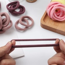 Qijshu 30 Adet/takım Kızlar Renkli Naylon Elastik Saç Bantları Kadın Lastik Bantlar Kafa Bandı Scrunchie Çocuklar At Kuyruğu Tutucu Saç Aksesuarları (Yurt Dışından)