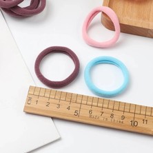 Qijshu 30 Adet/takım Kızlar Renkli Naylon Elastik Saç Bantları Kadın Lastik Bantlar Kafa Bandı Scrunchie Çocuklar At Kuyruğu Tutucu Saç Aksesuarları (Yurt Dışından)